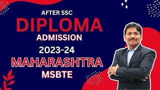 After SSC Diploma Admission 2023-24 in Maharashtra  MSBTE  DTE Maharashtra  Dinesh Sir