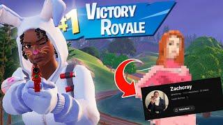 I Carried A Famous Youtuber In Fortnite