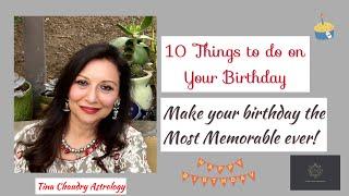 The 10 magical things to do on your birthday