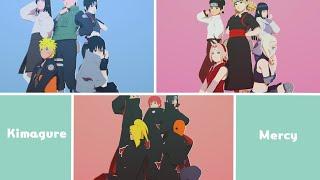 Kimagure Mercy - Naruto Boys*Naruto Girls*Akatsuki  Naruto MMD