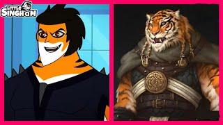 Little singham characters in real life - All cartoon characters