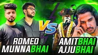 Romeo & Munnabhai Vs Ajjubhai & Amitbhai- Only Desert Eagle Challenge- Garena Free Fire