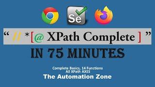 Complete Xpath from Basic to Advance  14 Xpath Function  All Xpath AXES  Xpath tutorial