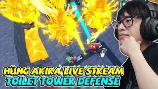 HÙNG AKIRA LIVE STREAM TRY HARD 200 WAVE ENDLESS TỪ NAY ĐẾN TỐI VỚI UPGRADED TITAN CLOCK MAN