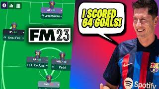 THE BEST FM23 TACTIC WON LEAGUE + CHAMPIONS LEAGUE  Football Manager 2023 Best Tactics