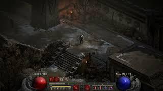 Diablo 2 Resurrected Assassin Hardcore Gameplay part 22 hell act 5 DEAD AND DELETE - 4K 60FPS No com