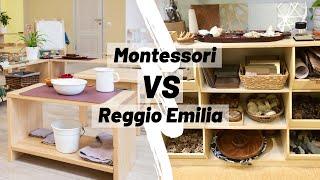 MONTESSORI vs REGGIO EMILIA   Key Similarities & Differences