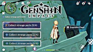 Genshin impact collect strange parts 14 @Chellan_vlogs