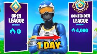 4000 Arena Points In A Day Fortnite Arena Gameplay Season 6