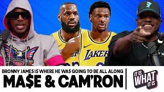 LEBRON JAMES IS GOING TO PLAY BASKETBALL WITH HIS SON BRONNY & DEVIN HANEY WANTS THE SMOKE  S4 EP50