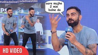 Virat Kohli left Speechless at Oberoi Mall  Crowd Overwhelmed Response  Virat Kohli Funny Moment