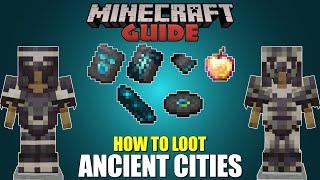 Tips And Tricks To Loot Ancient Cities  Minecraft Guide S3 EP34 Bedrock