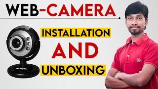 How To Install and Setup WebCam on ComputerComputer me Web Camera Kaise Install KareFrontech E-Cam