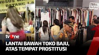 Gerebek Tempat Prostitusi Berkedok Toko Baju Enam PSK Diamankan Petugas  Kabar Pagi tvOne