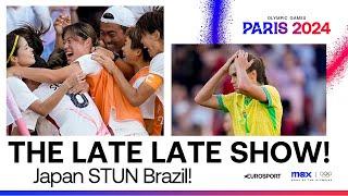 LATE WINNER   19-Year-Old Wonder Goal Shocks Brazil  Brazil vs Japan  #Paris2024