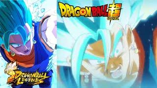 ULTRA VEGITO BLUE REFERENCES  SIDE BY SIDE  DRAGON BALL LEGENDS