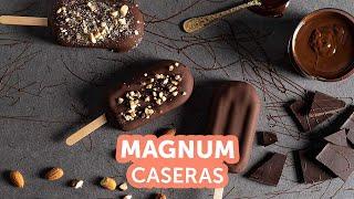 Magnum caseras  Recetas kiwilimón