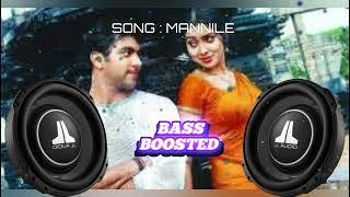 MANNILE MANNILE  SONG  MAZHAI  MOVIE  BASS BOOSTED 