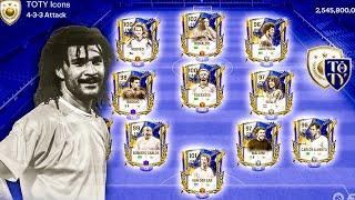 I Made Best Special TOTY Icons Squad R9 Gullit VDS In FC Mobile