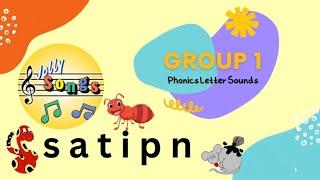 Jolly Phonics Group 1 Sound Reading Practice  Letter Sound Songs