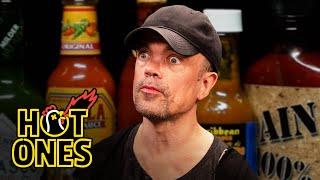 Peter Dinklage Breathes Fire While Eating Spicy Wings Hot Ones