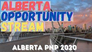 Alberta Opportunity Stream  Alberta Immigrant Nominee Program  PNP Program Canada  2020