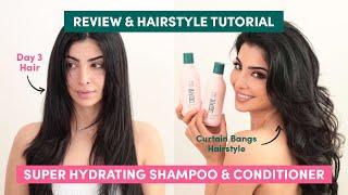 Super Hydrating Shampoo & Conditioner Hair Tutorial Complete Guide & Review I Coco & Eve
