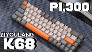 Ziyoulang K68 Review - Budget 65% Wireless Mechanical Keyboard 2022