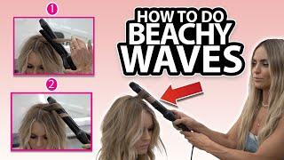 How To Do Beachy Waves  @Hairby_chrissy