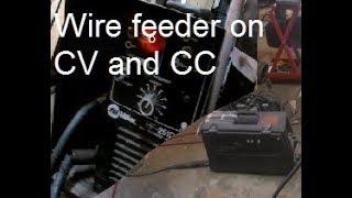 Engine drive accessories Part 1 Mig welding on CV and CC