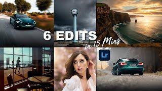 6 Moody Photo Edits in 15 minutes - Editing Your Images