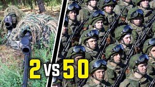 2 Pro Snipers vs 50 Noobs WHO WINS?