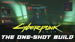 CYBERPUNK 2077 MAX LEVEL CHARACTER ONE-SHOT BUILD  MOST BROKEN BUILD EVER