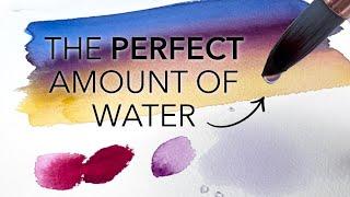 Beginner Watercolour - The ULTIMATE Guide To Water Control