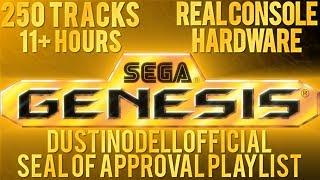 11+ HOURS OF SEGA GENESIS MUSIC - 250 TRACKS - DUSTINODELLOFFICIAL 250th VIDEO 5K SUBS SPECIAL