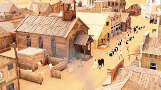 Deadwater Saloon  Ep1  Wild West City Builder Saloon Tycoon with Red Dead Vibes is VERY Promising