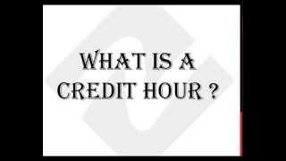 Credit Hour