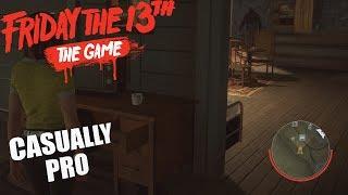 CASUAL PRO  Friday The 13th The Game Counselor GAMEPLAY