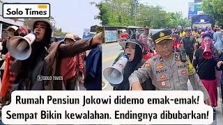 Rumah Pensiunan Jokowi Tiba2 Didemo Emak-Emak