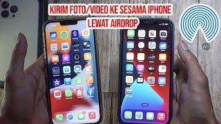 Cara Kirim FotoVideo Lewat Airdrop Iphone