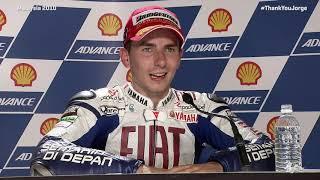 Lorenzo tells us his top 5 moments of his career #ThankYouJorge