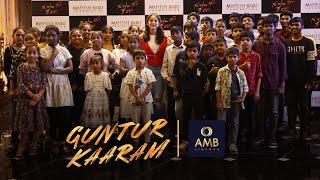 Sitara Ghattamaneni Watches Guntur Kaaram At AMB Cinemas  Sitara Ghattamaneni