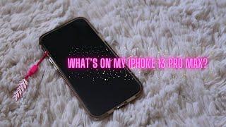 ASMR  Whats On My iPhone 13 Pro Max