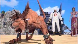 FINAL FANTASY 7 REBIRTH Red XIII being the only one with common sense