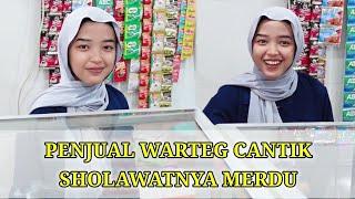 VIRALL  PENJUAL WARTEG CANTIK SUARANYA ENAK BANGET