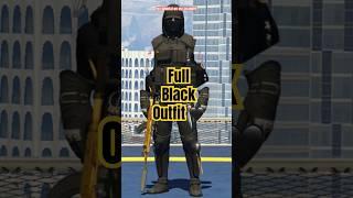 Full Black Outfit GTA5 Online  #gta #moddedoutfits #gtaoutfits #gta5glitches #gta5