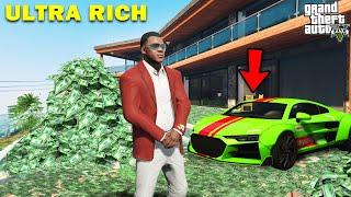 GTA 5  Franklin Found His House Is Full Of Money & Cash  GTA 5 mods