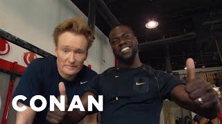 Conan Hits The Gym With Kevin Hart  CONAN on TBS