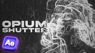 Opium Shutter Effect - After Effects Tutorial