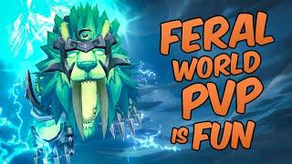 Feral Druid World PvP is FUN Dragonflight PvP